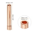 thumbnail image 2 of Uxcell 10pcs 13N22 TIG Welding Collet 1/16" (1.6mm) Copper Tungsten Electrode Collet Tips, 2 of 6