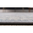 thumbnail image 5 of 4' Gray and Beige Geometric Round Area Throw Rug, 5 of 8
