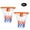 White/Red/Blue, variant on 4Pcs Basketball Hoop Net Replacement,Heavy Duty 12 Loops White Basketball Net for Outdoor Indoor Sports