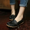 thumbnail image 3 of Vedolay Casual Shoes Women Shoes for Women Fashion Platform Walking Cute Loafers,Khaki 7.5, 3 of 5