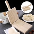thumbnail image 3 of para , de , envoltorio de , utensilios de cocina, pastelería, perfecto para albóndigas, Calzone, raviolis, Empanada, Macarena Prensa de masa de bola de masa, 3 of 8