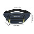thumbnail image 3 of Bolso bandolera impermeable para hombre, mochila deportiva para exteriores, bolso de hombro ligero para viajes, mochila multiusos con puerto para auriculares para ir al trabajo., 3 of 6