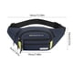 thumbnail image 3 of Mochila de hombro en el pecho de hombre con bandolera cruzada | Nailon impermeable, diseño ligero, puerto para auriculares | Mochila de mensajería deportiva multifuncional al aire libre | 13,4"x5,5", 3 of 6
