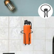 KONTONTY Wall Mounted Cup Holder for Car Tea Beverage Bottle Stand 1 Set Drinking Mug Hanger Rack for Yacht Truck RV Home Supplies