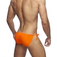 thumbnail image 5 of ZQUUVOU Men's Swim Briefs Low Rise Bikini Side Tie Thongs Beach Trunks Quick Dry Summer Swimwear Soft Underwear Orange, 5 of 6