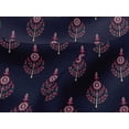 thumbnail image 4 of oneOone Viscose Jersey Fabric Leaves & Floral Block Printed Craft Fabric BTY 60 Inch Wide, 4 of 5
