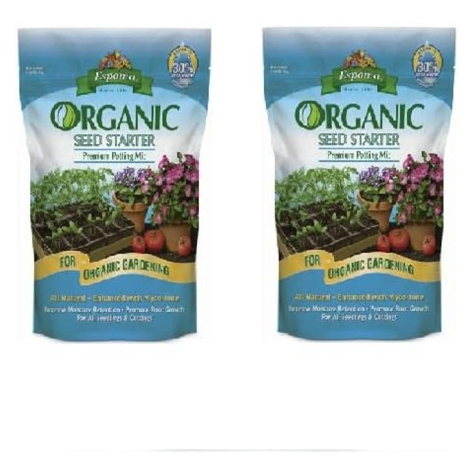 16 qt. Organic Seed Starter Premium Potting Mix (2)