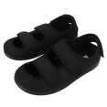 thumbnail image 4 of Ampliar los zapatos planos ajustables cómodos del edema de la artritis de la deformación de la eversión del pulgar (44), 4 of 8