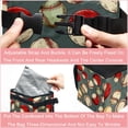 thumbnail image 4 of Baseball Foldable Car Trash Can with Lid, Leak-proof Hanging Storage Bag - Car Garbage Can, Trash Can for Car, Car Trash Bin, 4 of 6