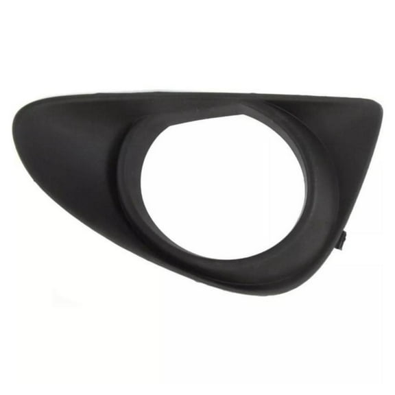 KarParts360 For Toyota Yaris 2012 2013 Fog Light Cover Driver Side | Front | CE/L/LE Model | Made Of Plastic | Textured Finish | Black | With Fog Light Hole | Replacement For TO1038158
