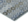 thumbnail image 3 of Addison Rugs Mayfield Premium Machine Washable Transitional Geometric Denim Rectangle Rug, 3' X 5' Machine Washable Transitional Geometric Denim Oversized Sherpa Throw Blanket, 3 of 7