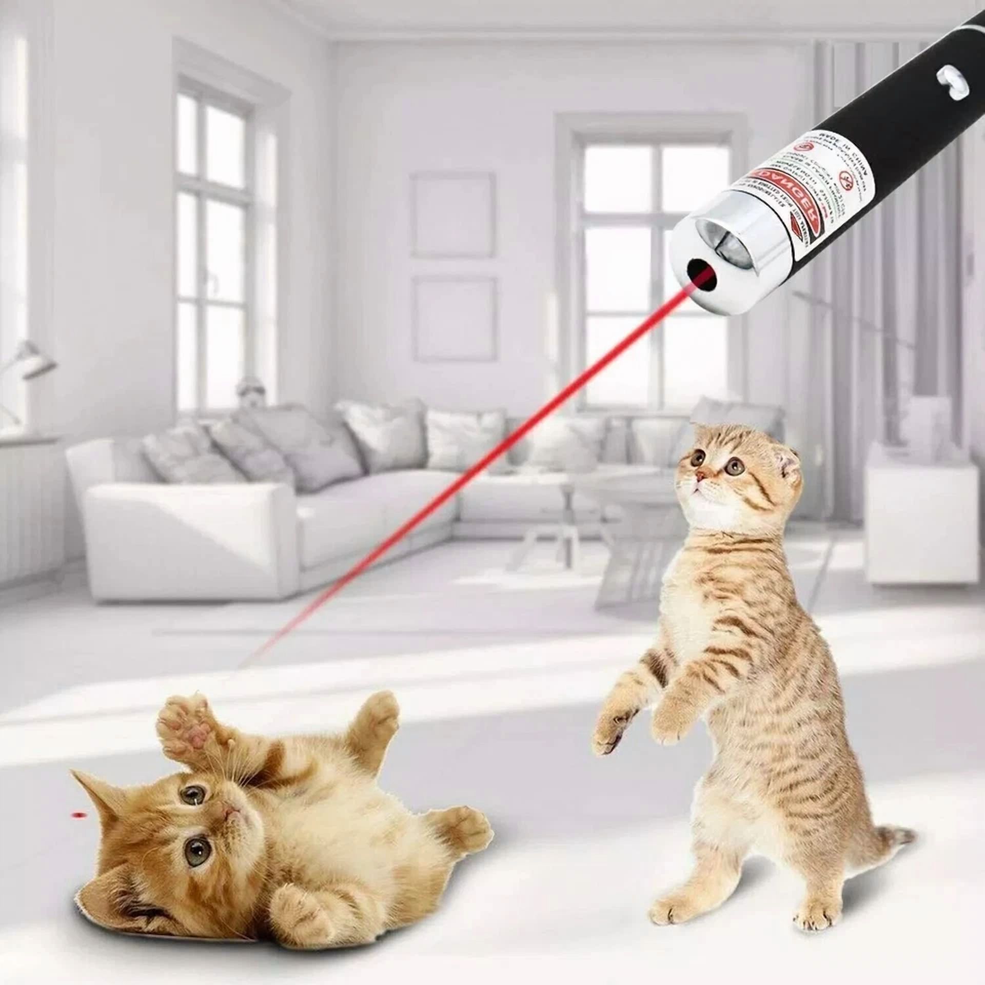 CRESTIN- 3 Packs 900Mile Laser Pointer Pen Green Blue Red Light Visible Beam Lazer
