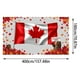 thumbnail image 3 of Decoraciones Del Día De Canadá Feliz Día De Canadá Bandera Para Garaje Del Día De Canadá 2025 70 X 157 Pulgadas, 3 of 5