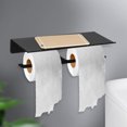 thumbnail image 1 of Double Toilet Paper Holder, Double Roll Tissue Holder Toilet Paper Holder Bathroom Tissue Roll Holder  For Kitchen For Toilet For Bathroom For Bedroom, 1 of 8