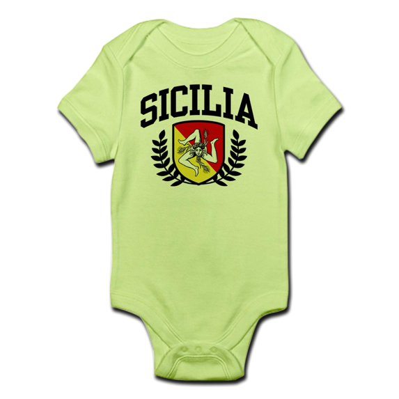 CafePress - Sicilia Infant Bodysuit - Baby Light Bodysuit