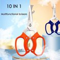 thumbnail image 4 of VALINK Multifunctional Detachable Scissors Stainless Steel Kitchen Scissors Bone Fish Cutter Shears Bottle Opener, 4 of 7