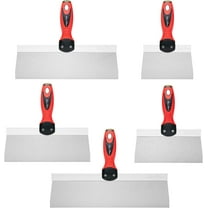 Bates- Putty Knife Set, 5 Pack, Stainless Steel, 14", 12", 10", 8", 6"