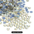 thumbnail image 3 of Uxcell Hotfix Rhinestones Flatback Crystal Glass Gems for Craft Clothes DIY Decoration Bright Light Yellow 4.8mm, 3 of 5