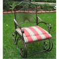 thumbnail image 2 of Bowery Hill Iron High Back Patio Rocker, 2 of 3