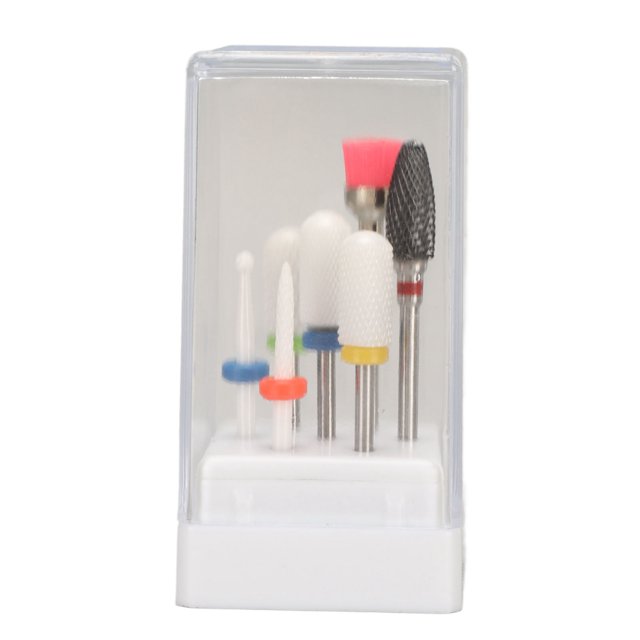 Cuticle Remover Bits, Nail Drill Bit 7pcs For Nail Artist For Home