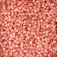 thumbnail image 2 of Miyuki Delica Seed Beads – Size 11/0 (1.6 mm), DB1363, Dyed Opaque Peach, 7.2g, Approx. 1440 Beads, 2 of 7