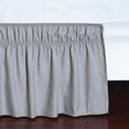 AzulHome Bed Skirts Dust Ruffle for King/California King Size Bed, 16