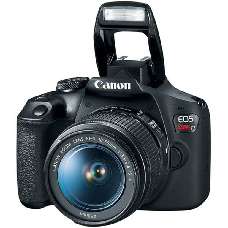 Canon EOS Rebel T7 DSLR Camera with EF-S 18-55mm f/3.5-5.6 IS II