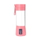 thumbnail image 2 of Licuadora Personal Portátil con USB, Mezcladora de Frutas, Procesador de Alimentos con 6 Cuchillas, Capacidad de 380ml para Viajes, Deportes, Aire Libre, Hogar, Oficina - 23 x 8 x 8 cm, 2 of 6