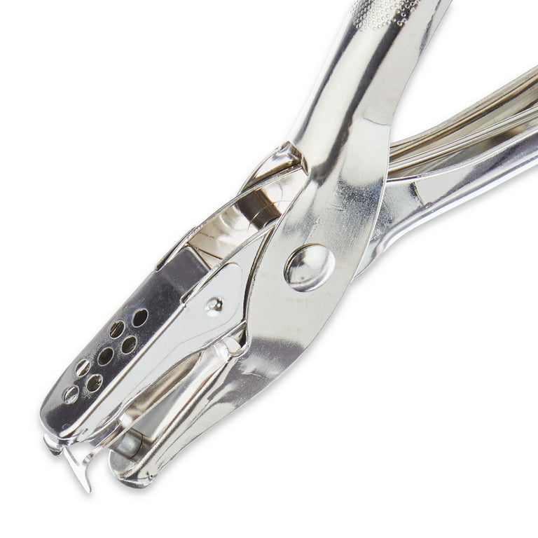 Pen+Gear Single-Hole Paper Punch, Silver, Model No.K00114E