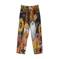 thumbnail image 4 of Bingfone Welcom Fall Mens All Over Print Sleep Pajama Pants-Large, 4 of 9