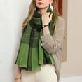 thumbnail image 4 of Women's Scarves Women'S Autumn And Winter Colorful Plaid Shawl Thickening Warm Scarf Scarf, Women's Accessories Scarf, 4 of 8