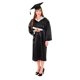 thumbnail image 1 of Bristol Novelty - Túnica de graduación para disfraz de adulto (Negro), 1 of 2