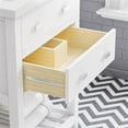 thumbnail image 6 of Water Creation Viola 24" Wood Single Bathroom Vanity in Pure White/Chrome, 6 of 14