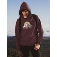 thumbnail image 2 of Camping Area Mountain Hoodie Men -Image by Shutterstock, Male Large, 2 of 4