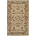 thumbnail image 2 of BNM Floral Scroll Vines Indoor Area Rug, 5' x 8', Ivory, 2 of 7