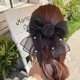 thumbnail image 1 of Accesorios para el cabello con lazo grande estilo hada, horquilla elegante con clip de resorte para la cabeza de mujer, 1 of 6