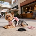 thumbnail image 4 of Dog Harness Small Sized and Leash Set, Soft Light, Breathable Padding & Anti-Escape Design, Adjustable Dogs Training & Walking, Pink, M, 4 of 6