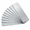 Brushed Metal-40 Pieces, 3"x12"x0.12", variant on 40-piece Mountain Rock Peel And Sticksplash Wall Tiles 3" X 12" Pvc Faux Stone On For Kitchen Bathroom Laundry Room Camper Firepl