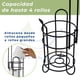 thumbnail image 5 of Soporte para Papel Higiénico con Canasta para Toallitas Húmedas, Portarollos para Baño, Diseño Elegante de Acero Inoxidable, No Requiere Instalación, hasta 4 Rollos, Accesorios Baño, 5 of 9
