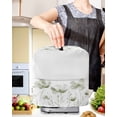 thumbnail image 2 of Sage Green Flowers Stand Mixer Dust Cover with Storage Pocket & Handles,Watercolor Retro White Floral Leaves Fits All Tilt Head & Bowl Lift Kitchen Appliance Cover Organizer Bag Accessories,6-8 Quart, 2 of 6