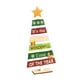thumbnail image 3 of Adorno para árbol de Navidad, letrero decorativo de madera, chimenea rústica, pintado a mano, para fiesta Estilo C, 3 of 9