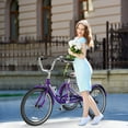 thumbnail image 3 of Lilypelle Adult Tricycles 7 Speed 26inch Three Wheel Bike Cruiser Trike with Large Basket for Men, Women, 3 of 22