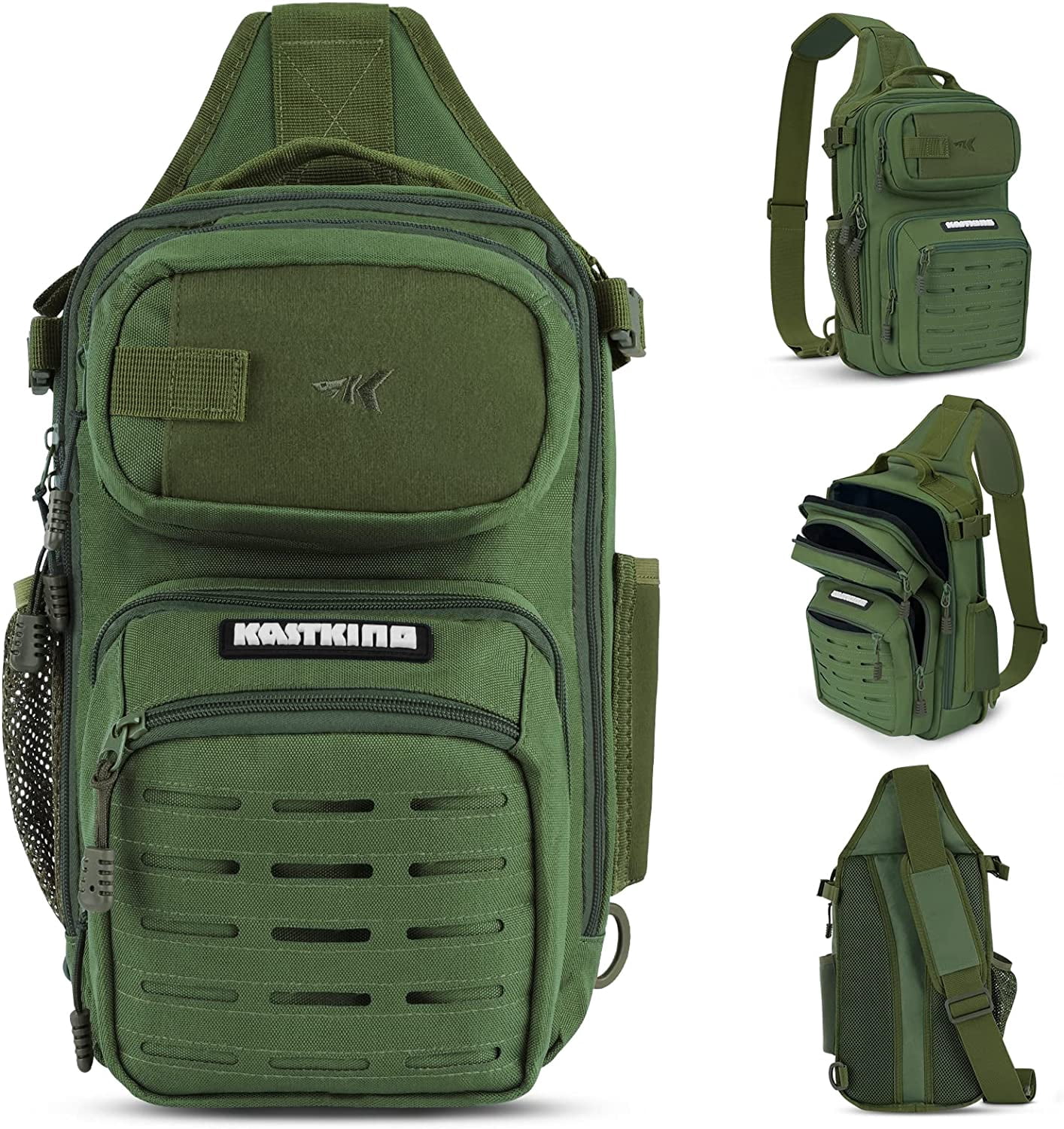 KastKing Tactical Sling Tackle Bag-Fishing Backpack Storge Fishing Gear and Equipment,Gift for Men- BlowBak