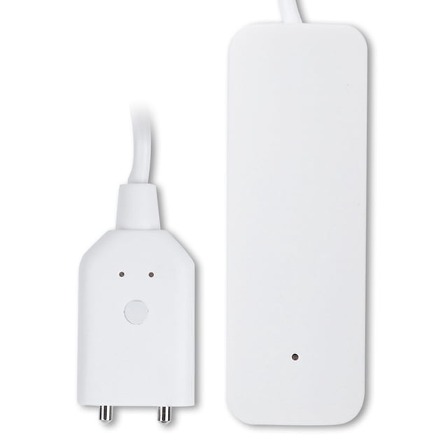 Sensor de nivel de inundación, alarma de seguridad para el hogar inalámbrica con wifi inteligente, alarma de fuga de agua, diseño revolucionario