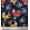 Denim Blue, variant on Soimoi Silk Fabric Floral,Chick & Cock Cartoon Print Fabric by Yard 42 Inch Wide
