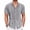 Gray -AQ20, variant on Dwellite Mens Linen Shirts Short Sleeve Button Down Shirts Casual Lightweight Summer Beach Solid Tops Light Blue XL
