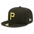 thumbnail image 3 of Men's New Era Black Pittsburgh Pirates 1979 World Series Champions Citrus Pop UV 59FIFTY Fitted Hat, 3 of 5