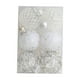 thumbnail image 2 of Adornos navideños, juego de 6 adornos navideños irrompibles, varios estilos, para árboles de Navidad y otras fiestas. Bolas decorativas navideñas., 2 of 7