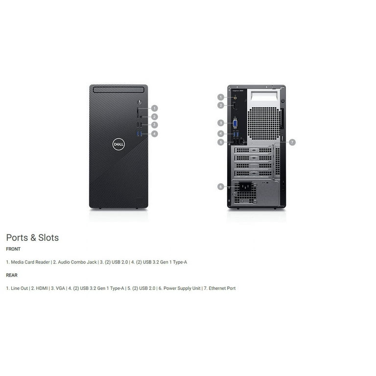 2020 Dell Inspiron 3880 Premium Desktop Computer 10th Gen Intel