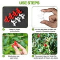 thumbnail image 4 of 20 Uds Entrenador de Tallos de Plantas Doblador de Plantas Clips de Entrenamiento de Tallos de Plantas Ajustables Clips de Entrenamiento de Plantas Cambiables en ángulo de 90 ANGGREK Otros, 4 of 8